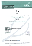 Сертификат FSC (ДВП, МДФ, ЛНП) Витебскдрев