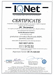 Сертификат ISO 9001-2015 ОАО 