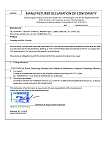 Декларация производителя CVV (фанера) ФанДОК